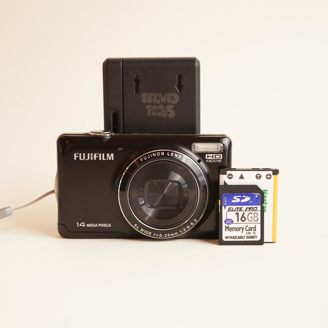 Fujifilm FinePix JX370 Digital Camera | 14MP | Tested & Working | Black