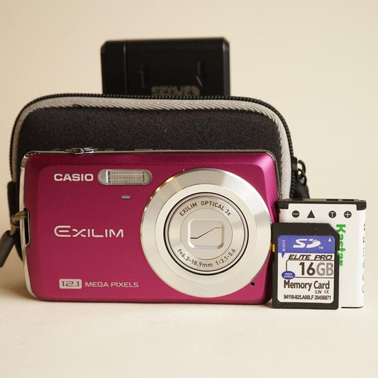 Digital Camera Casio Exilim EX-Z35 | 12.1MP | See Description | Pink