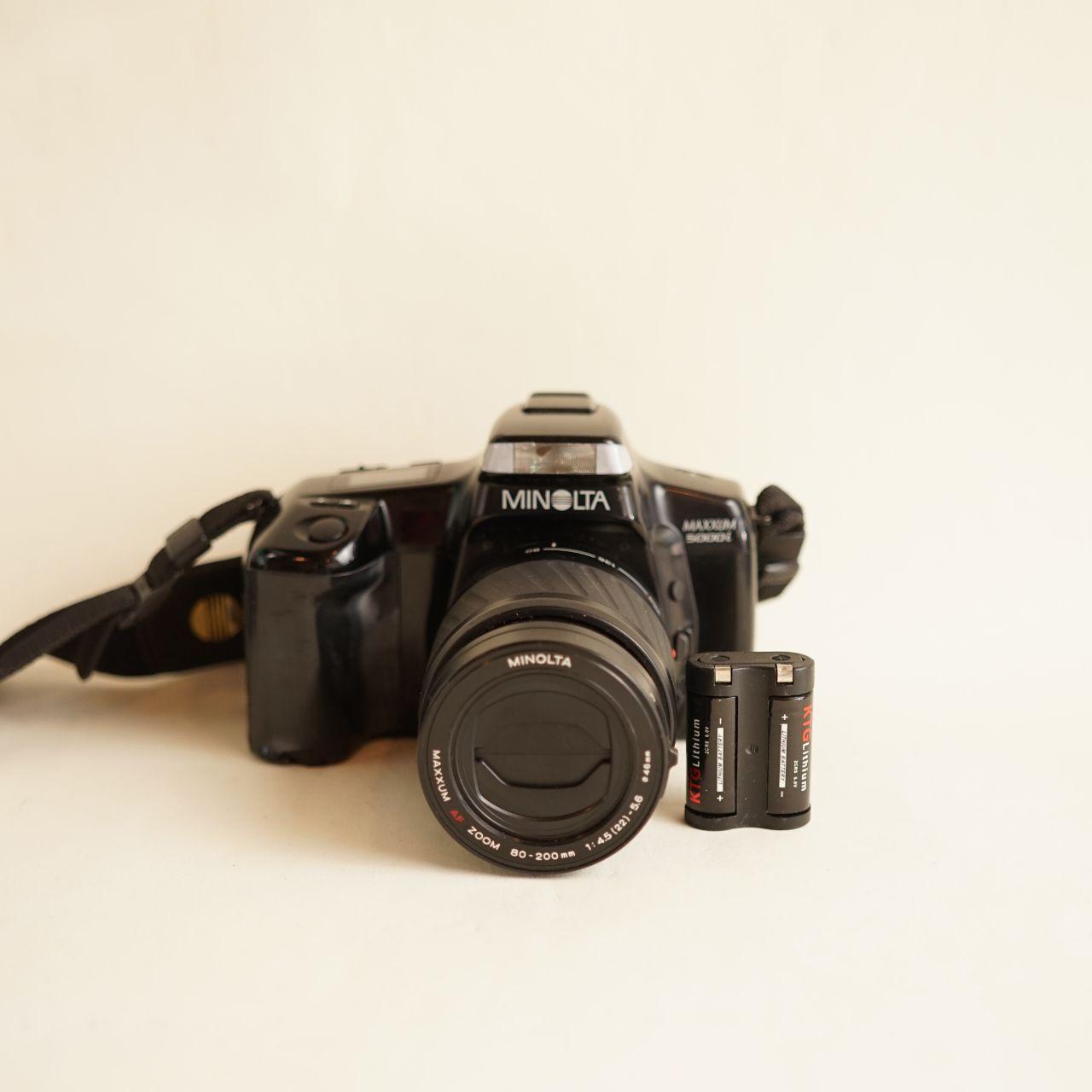 Minolta Maxxum 5000i Film Camera | 35mm SLR | Tested & Working | Black