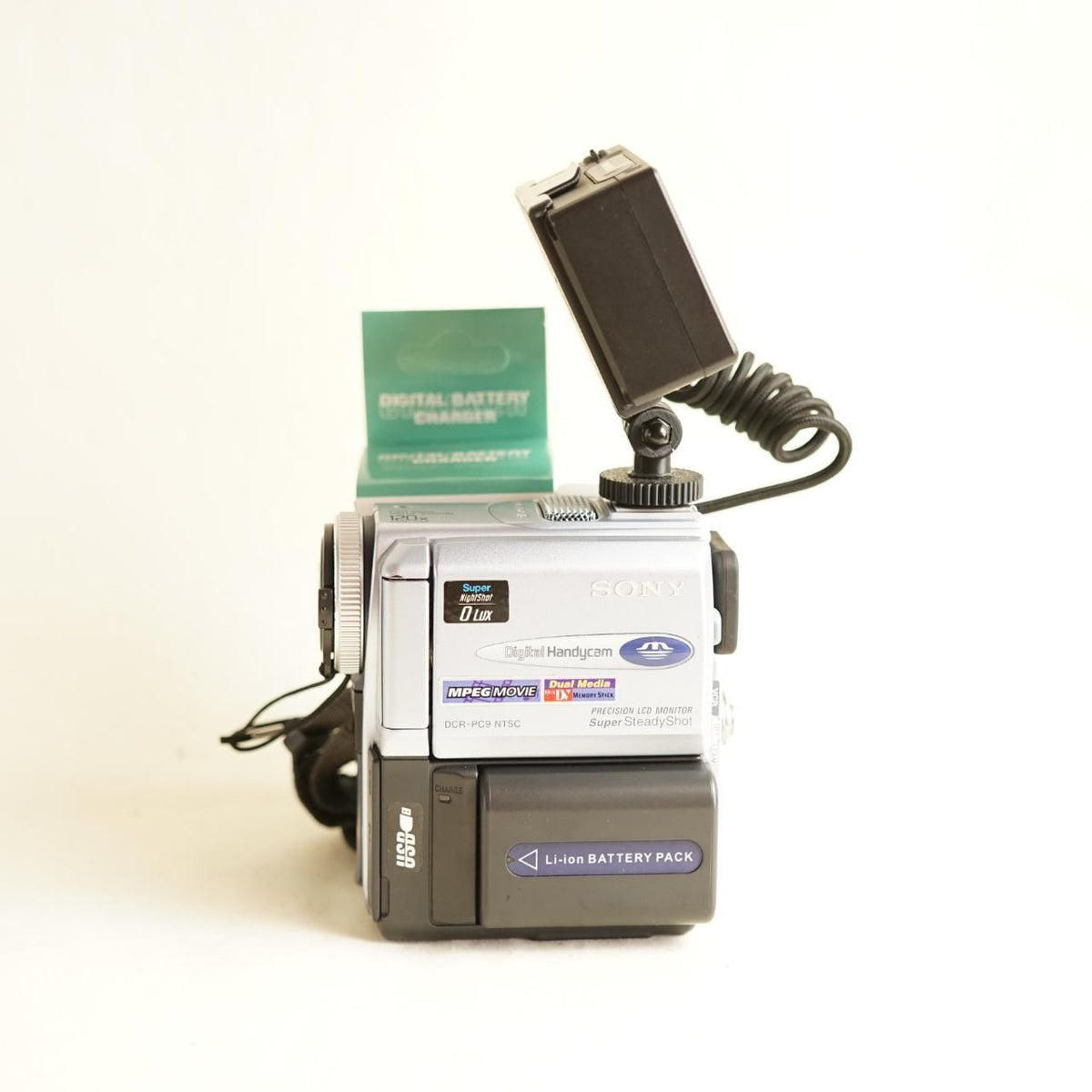 Sony DCR-PC9 MiniDV Camcorder with Tapeless Setup | Tested & Working | Silver
