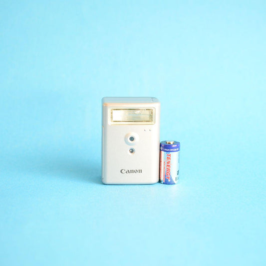 Canon HF-DC1 Digital Camera Flash Booster | Tested & Working | Silver