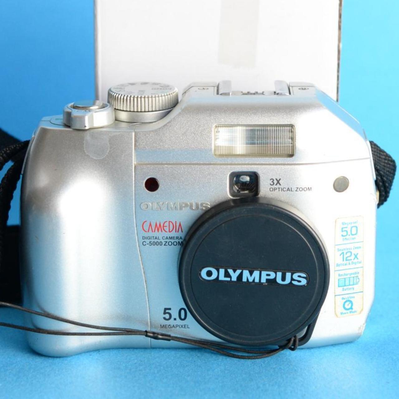 Olympus Camedia C-5000 | 5MP Digital Camera | Tested & Working | Silver