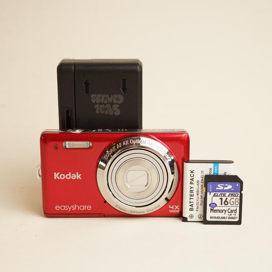 Kodak EasyShare M522 Digital Camera | 14MP | Read Description | Red