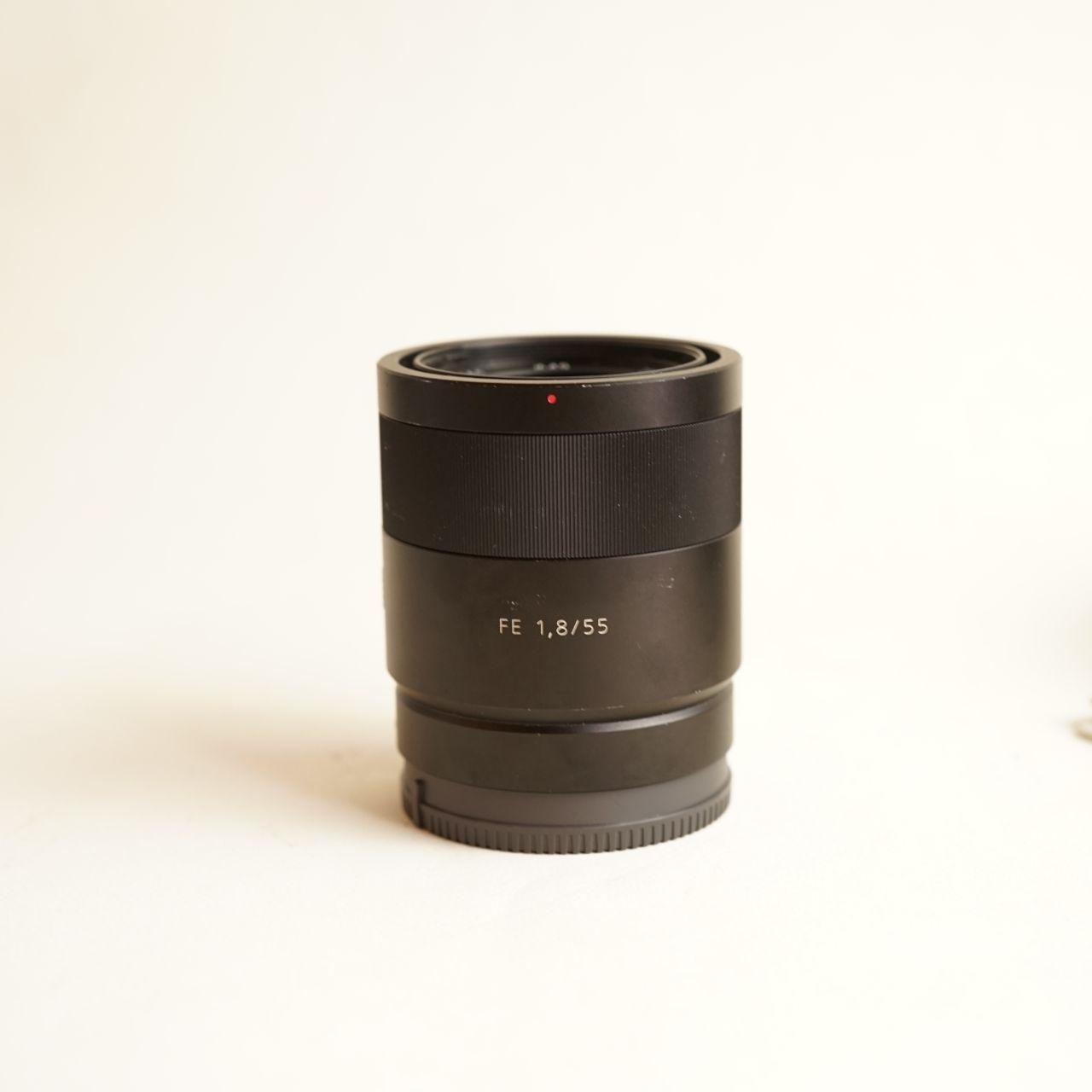 Sony Carl Zeiss Sonnar E 55mm f/1.8 Lens | Tested & Working | Black