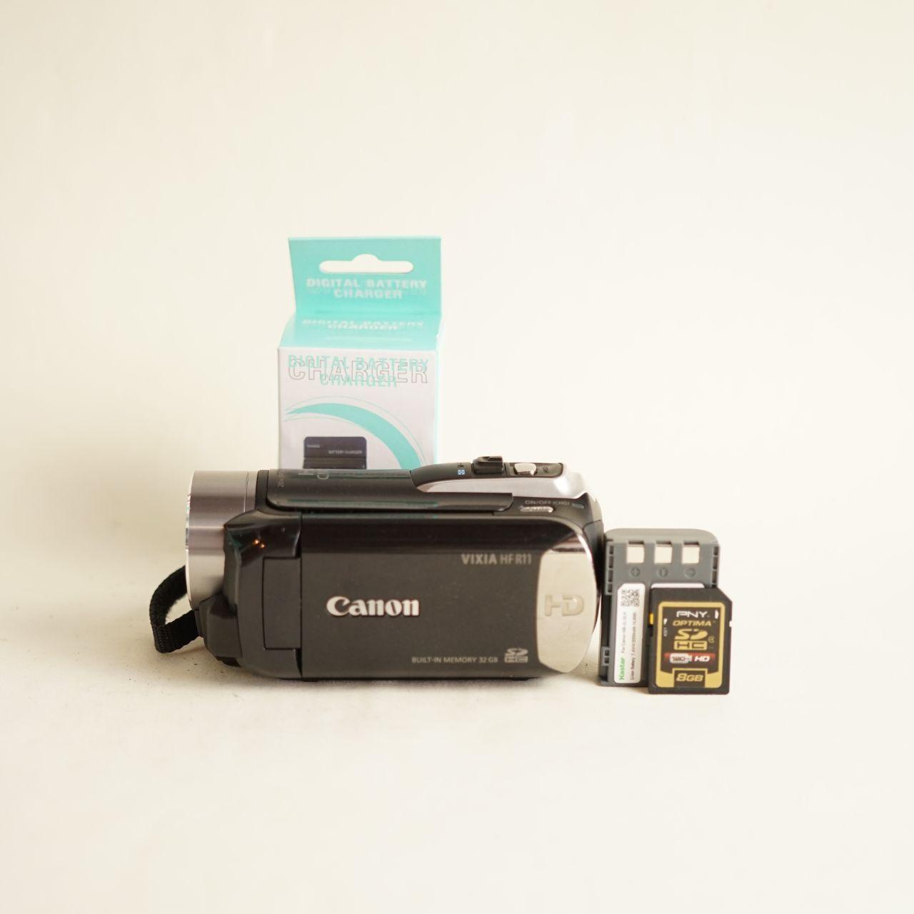 Canon Vixia HF R11 Digital Camcorder | 32GB Internal Memory | Tested & Working | Black