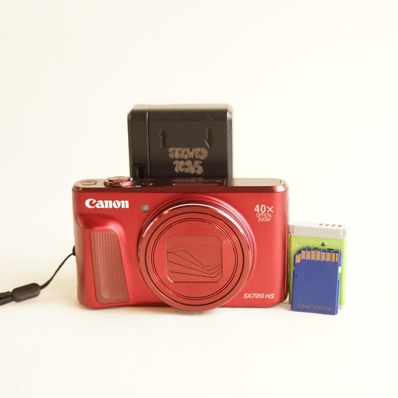 Canon PowerShot SX720 HS Digital Camera | 20.3MP | Read Description | Red