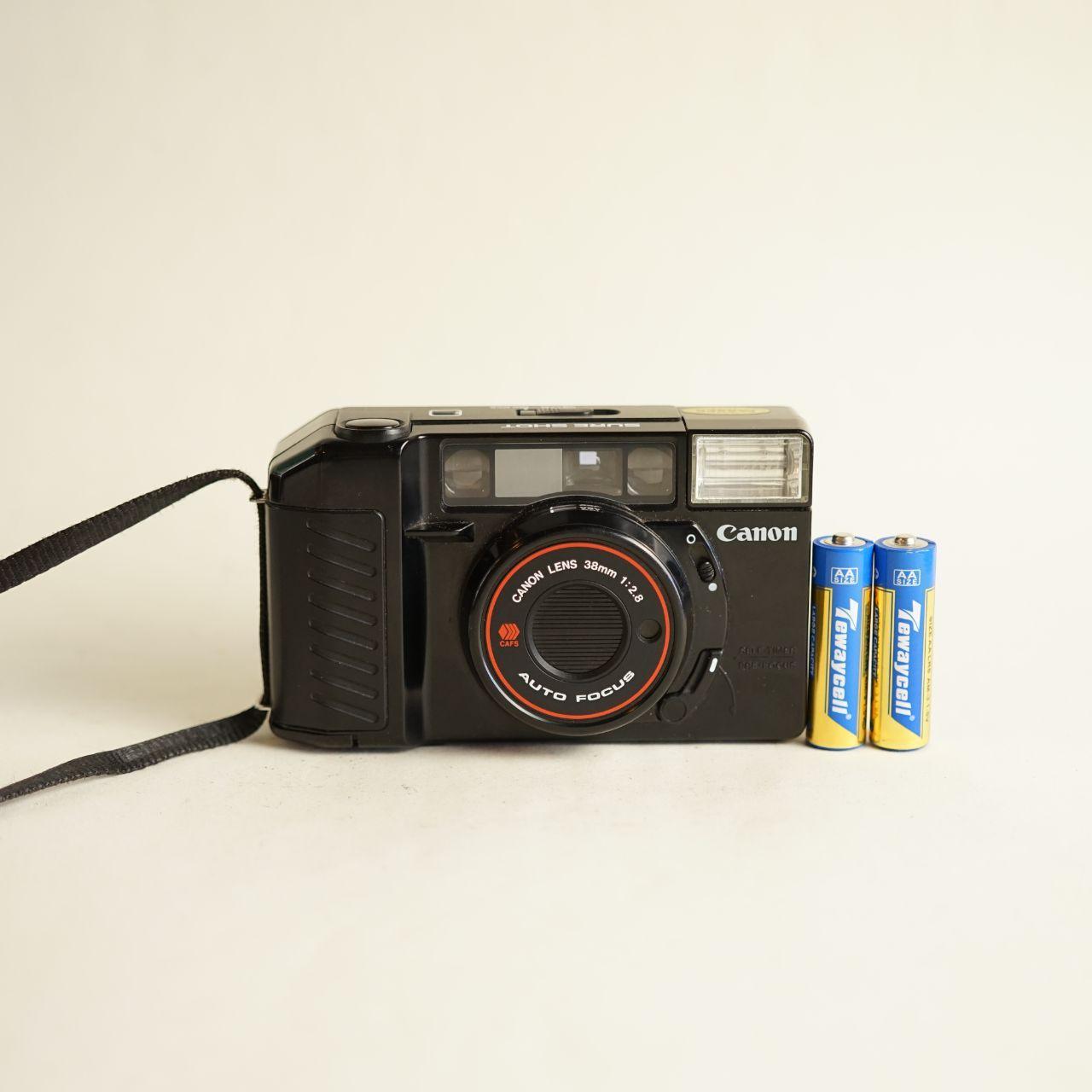 Canon SureShot AF35M II | 35mm Point & Shoot Film Camera | Tested & Working | Black