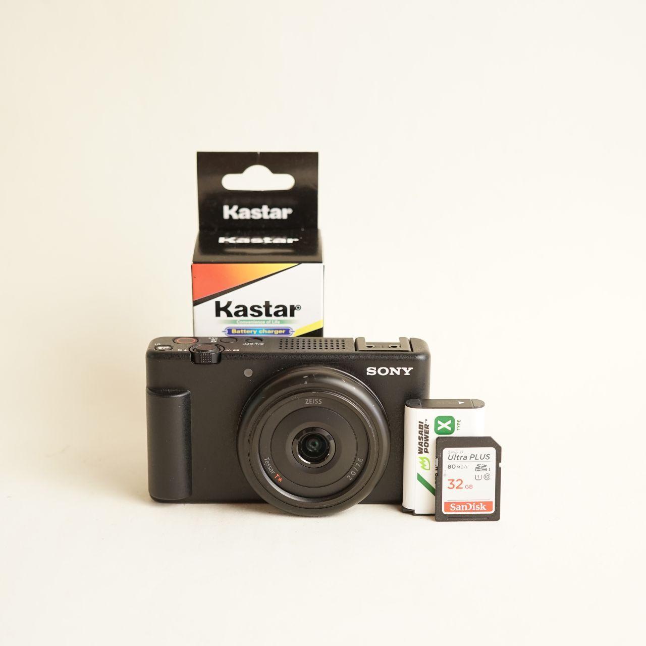 Sony ZV-1F Digital Camera | 20.1MP | Tested & Working | Black