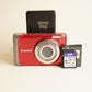 Canon PowerShot A3100 IS Digital Camera | 12.1MP | See Description | Red