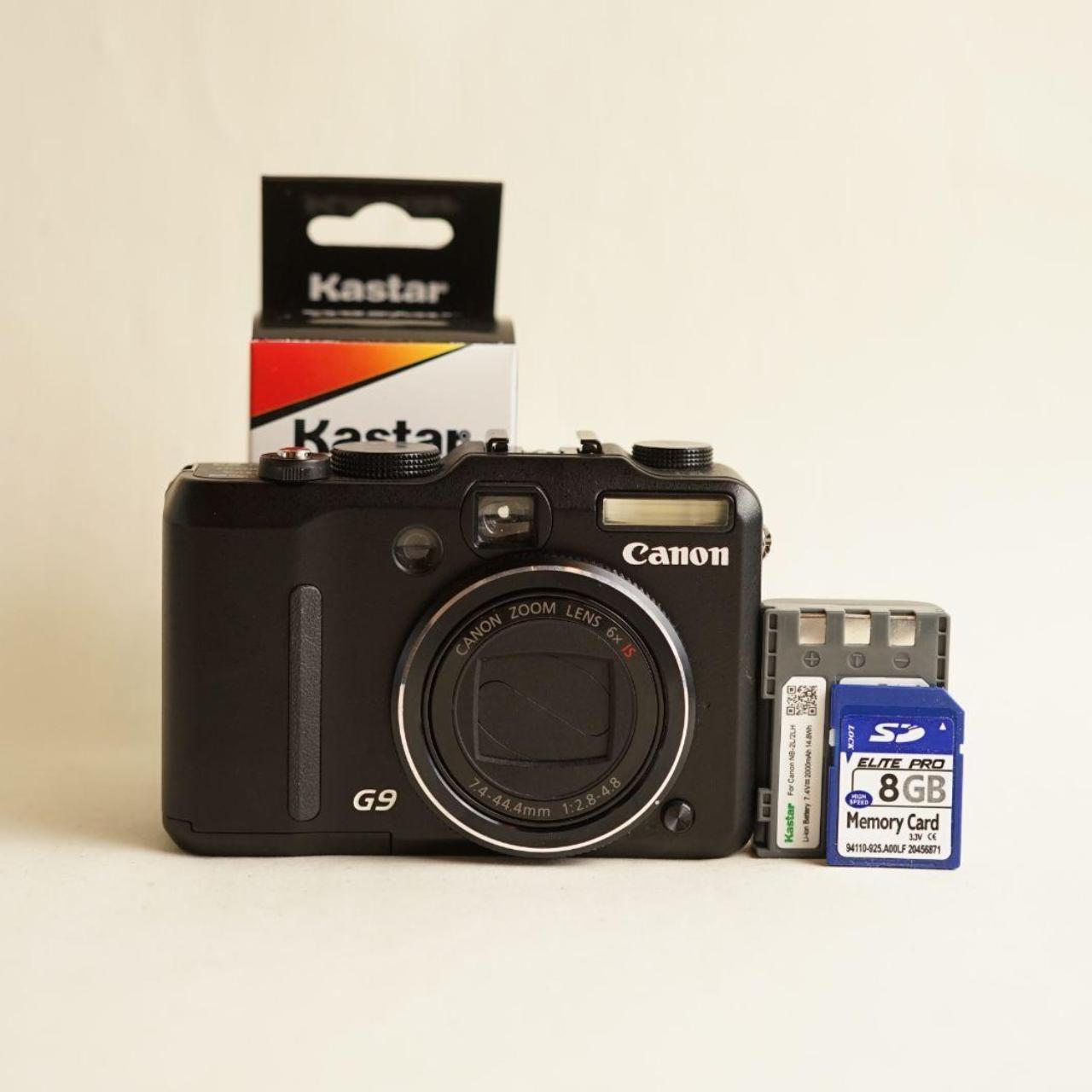 Canon PowerShot G9 Digital Camera | 12.1MP | Tested & Working | Black