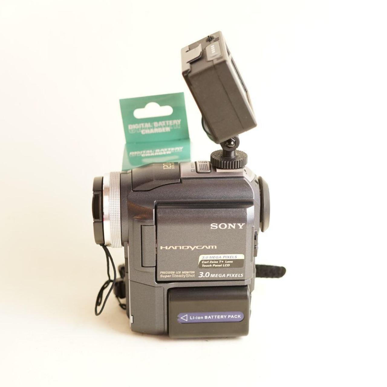 Sony Handycam DCR-PC330 MiniDV Camcorder with Tapeless Setup | Tested & Working | Dark Grey
