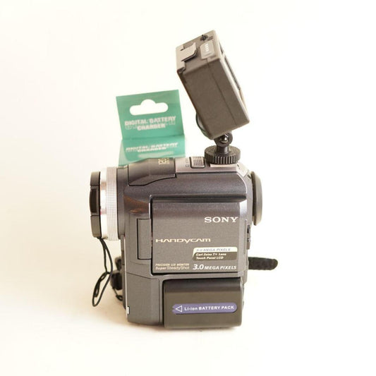 Sony Handycam DCR-PC330 MiniDV Camcorder with Tapeless Setup | Tested & Working | Dark Grey
