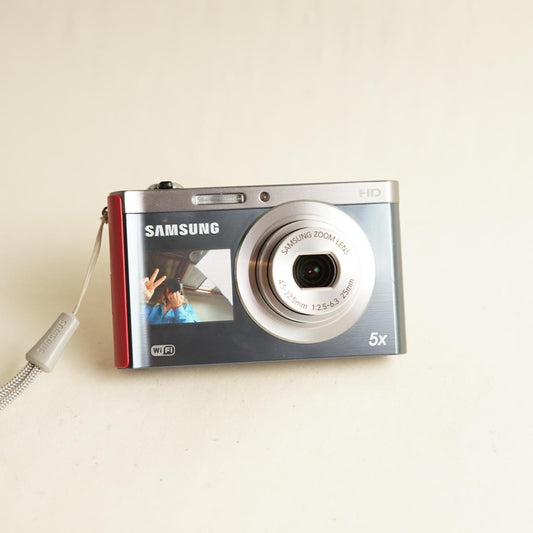 Samsung DV300F Digital Camera | 16.1MP | Tested & Working | Grey & Red