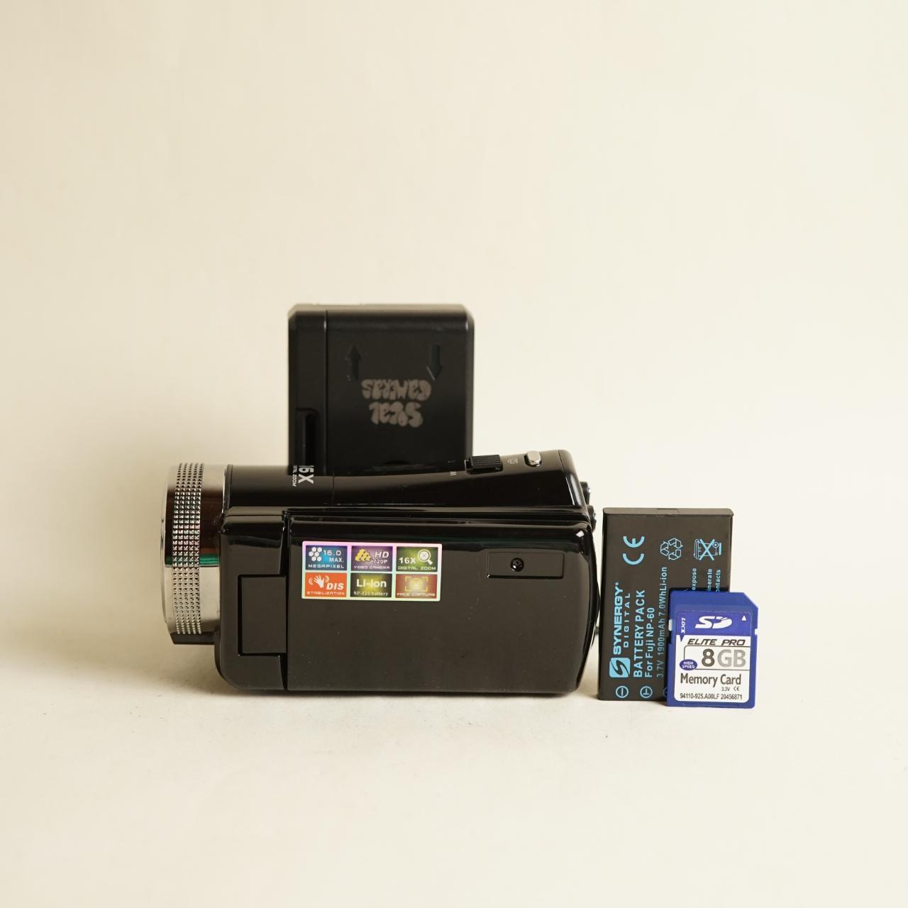 HDV-108 Digital Camcorder | Tested & Working | Black