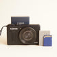 Canon PowerShot S100 Digital Camera | 12.1MP | Tested & Working | Black