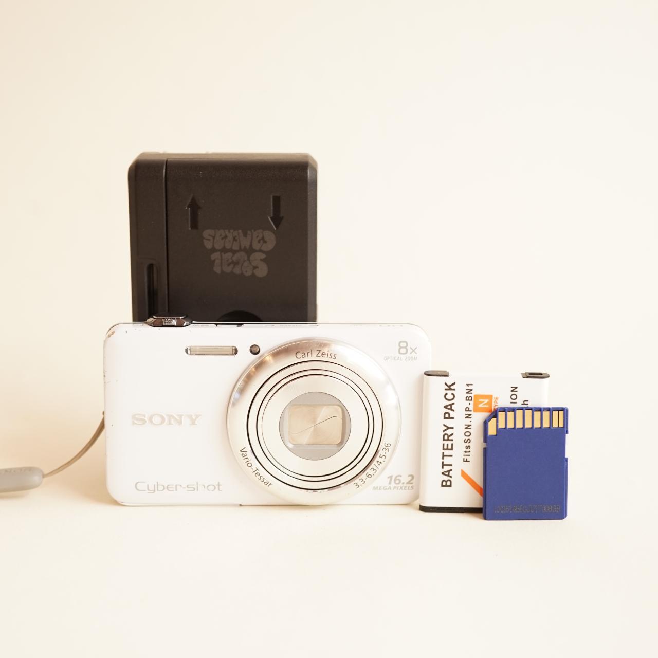 Sony CyberShot DSC-WX80 Digital Camera | 16.2MP | Tested & Working