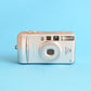 Canon Sure Shot 115u Film Camera | 35mm Point & Shoot | Tested & Working | Silver