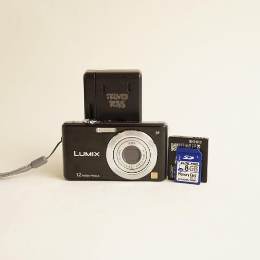Panasonic Lumix DMC-FS15 Digital Camera | 12.1MP | Tested & Working | Black