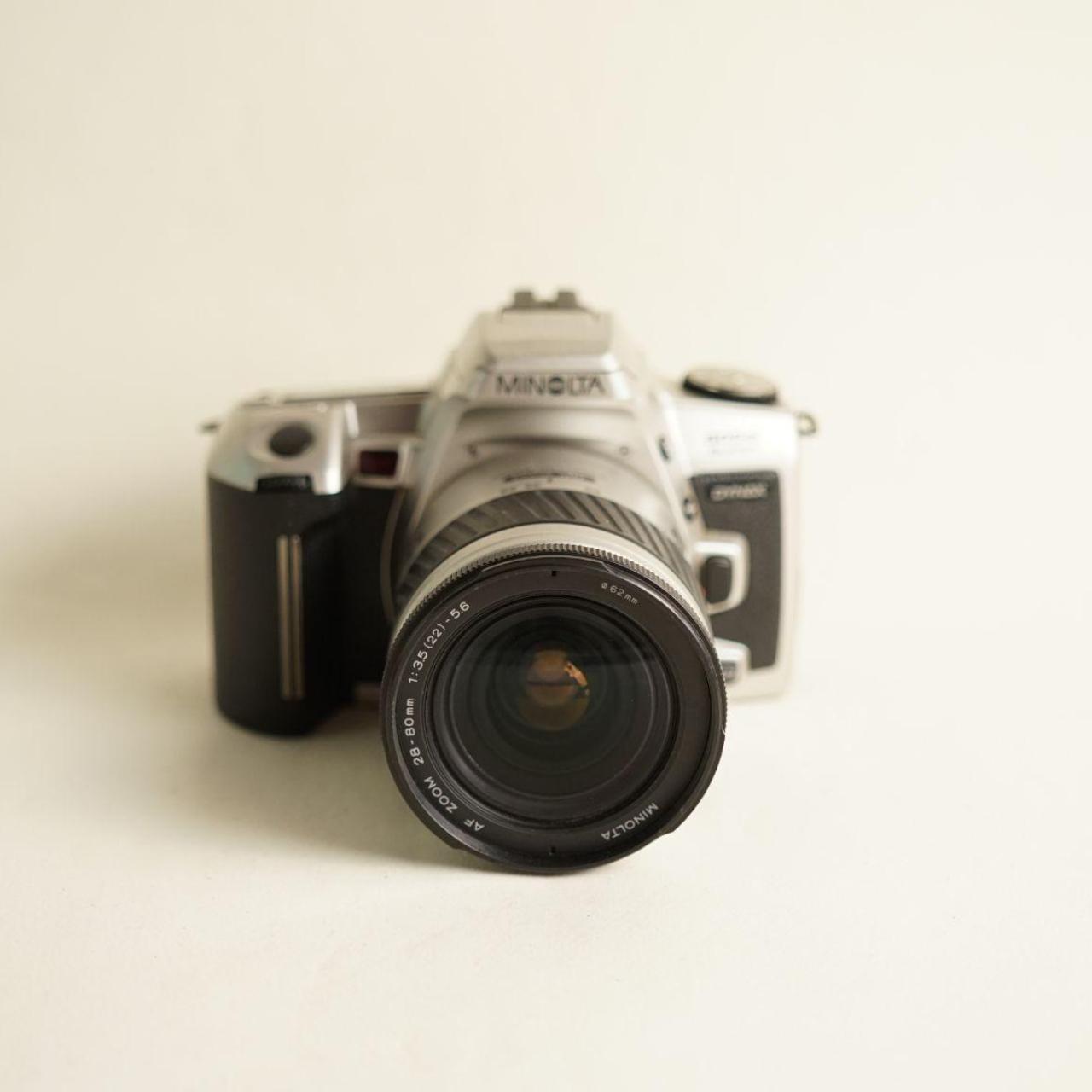 Minolta 505si Super 35mm SLR Film Camera | Tested & Working | Silver & Black