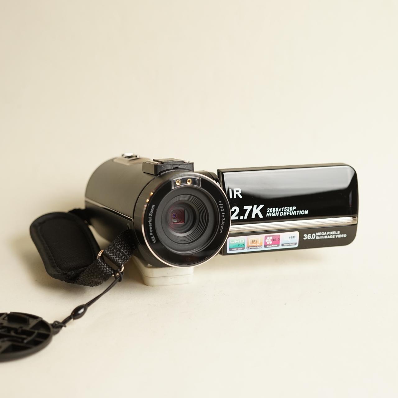 IR 2.7K Digital Camcorder | Tested & Working | Black