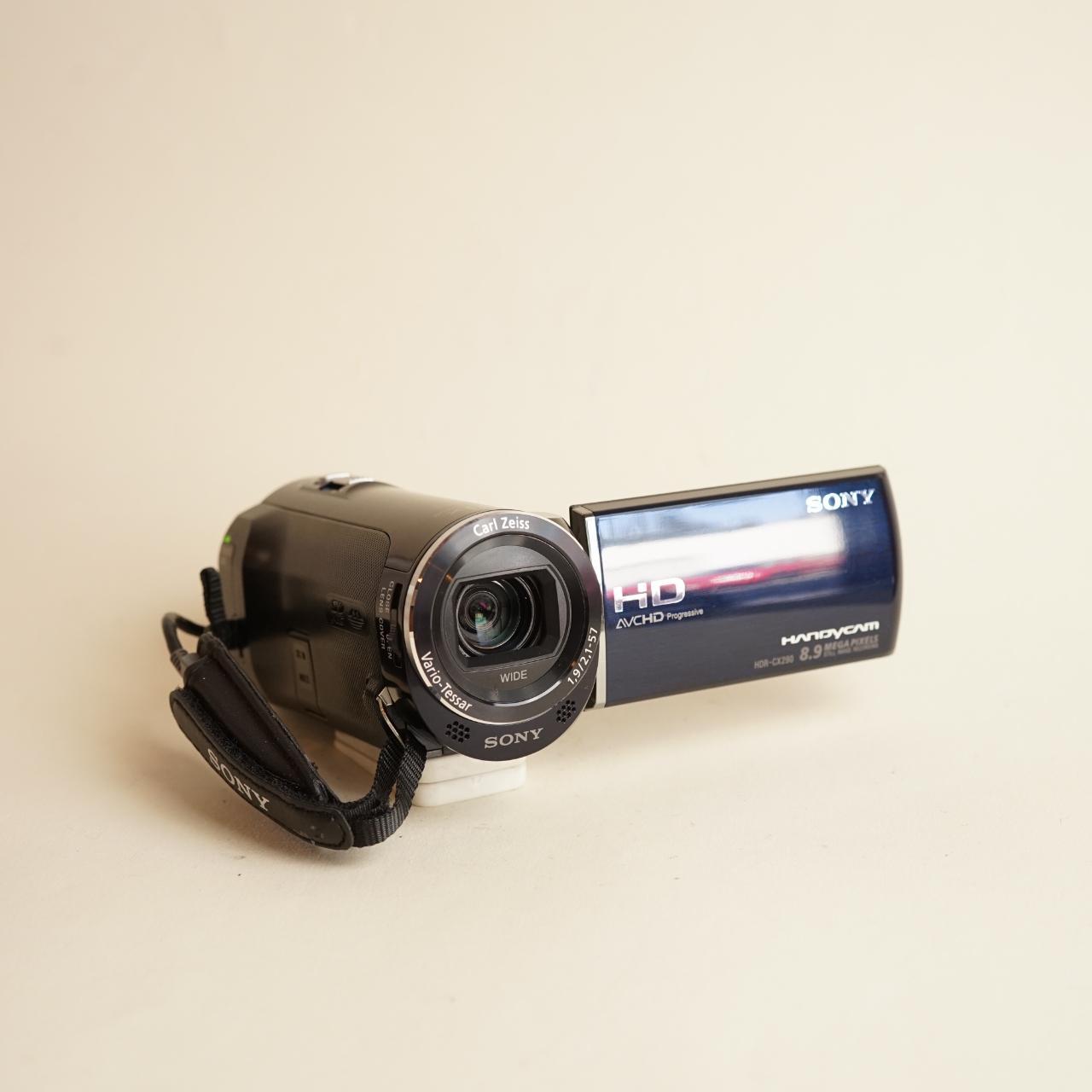 Sony Handycam HDR-CX290 Camcorder | HD Video | Tested & Working | Navy