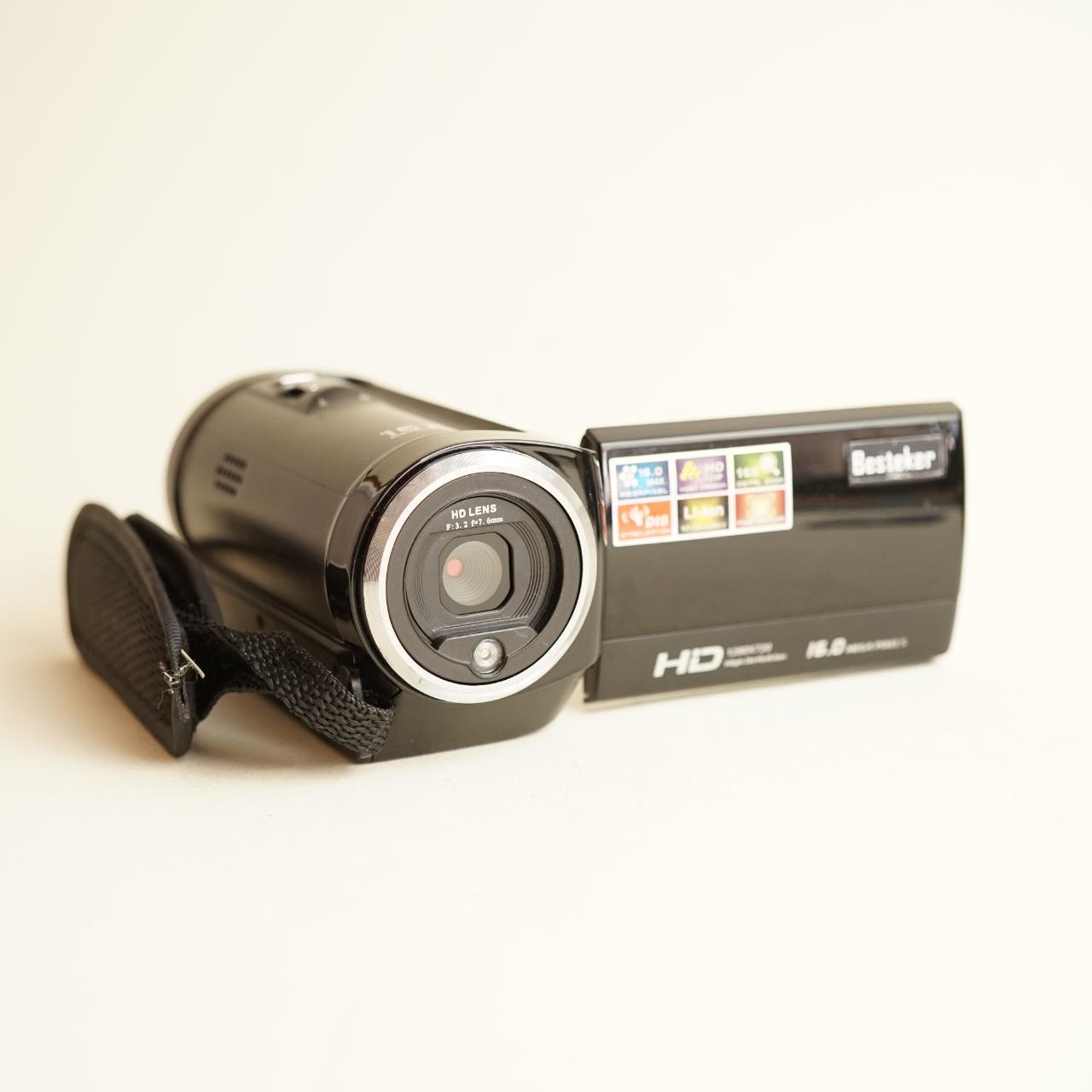 Besteker HD Digital Camcorder | Tested & Working | Black