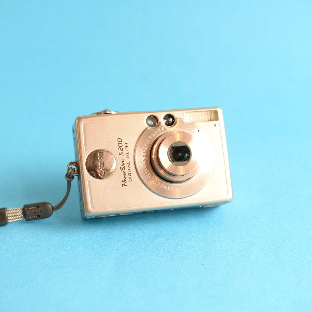 Canon PowerShot S200 Digital Camera | 10.1MP | Tested & Working | Silver