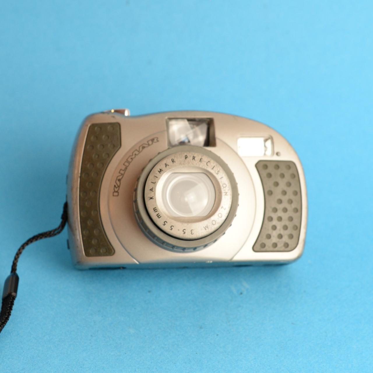 Kalimar 35mm Film Camera | 35-55mm Zoom | Tested & Working | Silver & Grey