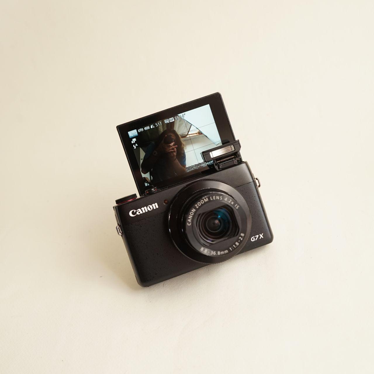 Canon PowerShot G7X Digital Camera | 20.2MP | Tested & Working | Black