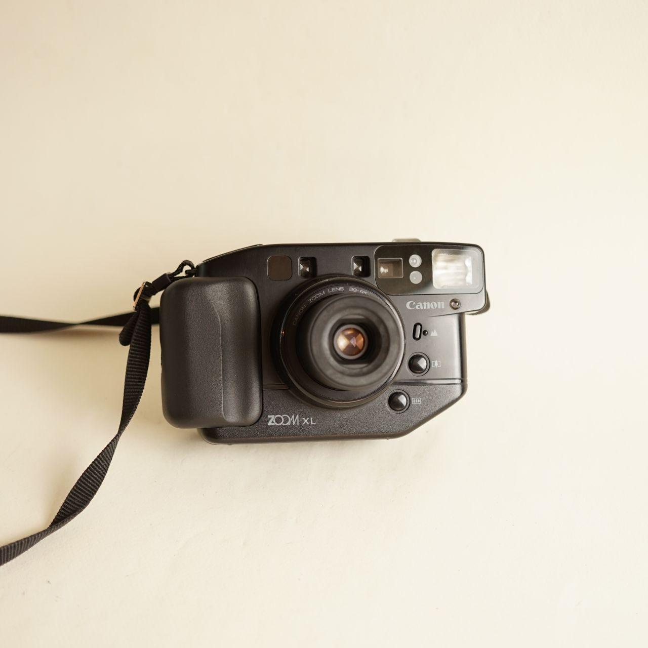 Canon SureShot Zoom XL Film Camera | 35mm Point & Shoot | Tested & Working | Black