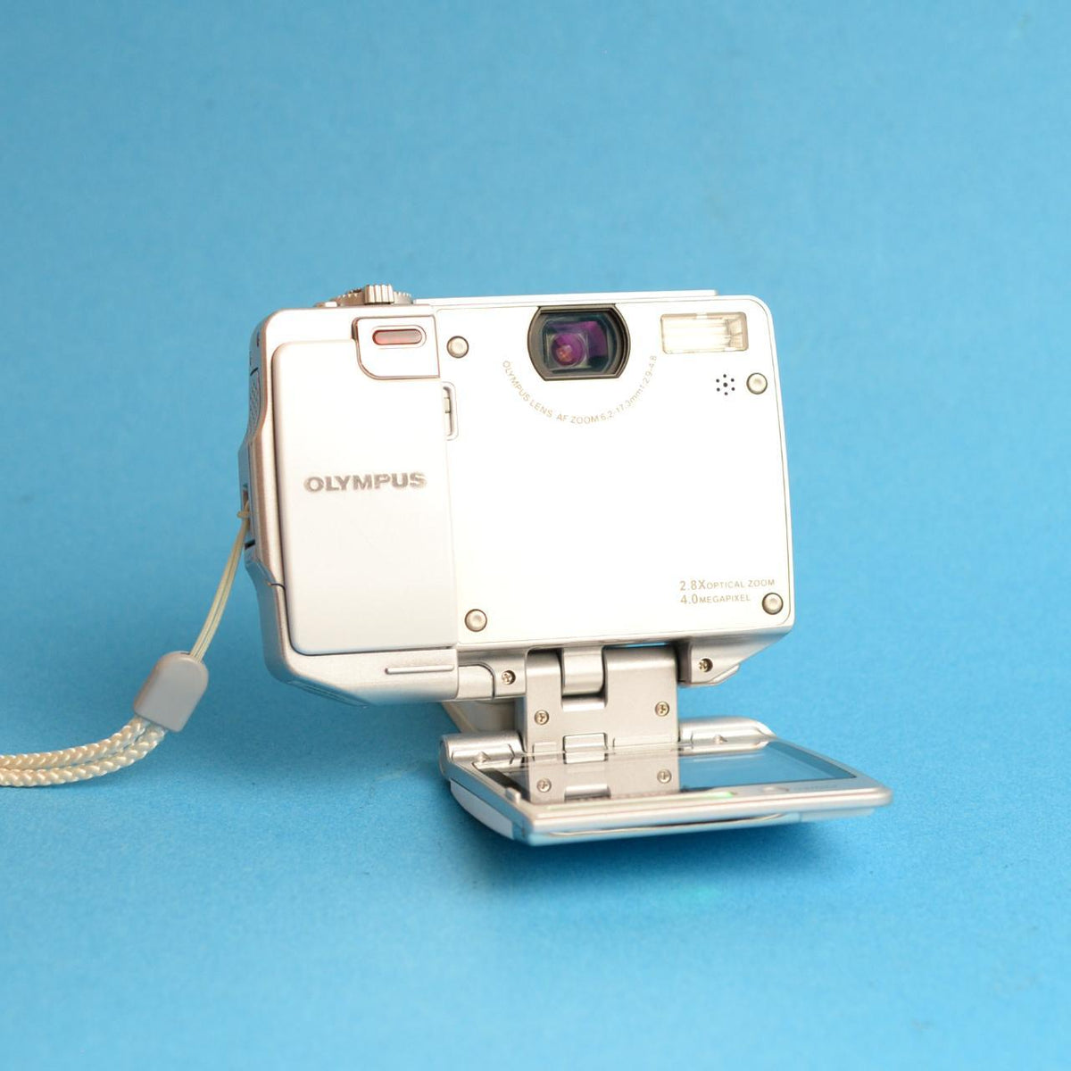 Olympus IR-500 Digital Camera | 4.0MP | Tested & Working | Silver
