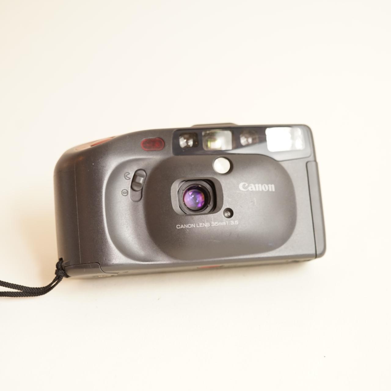 Canon SureShot Ace Film Camera | 35mm Point & Shoot | Tested & Working | Grey