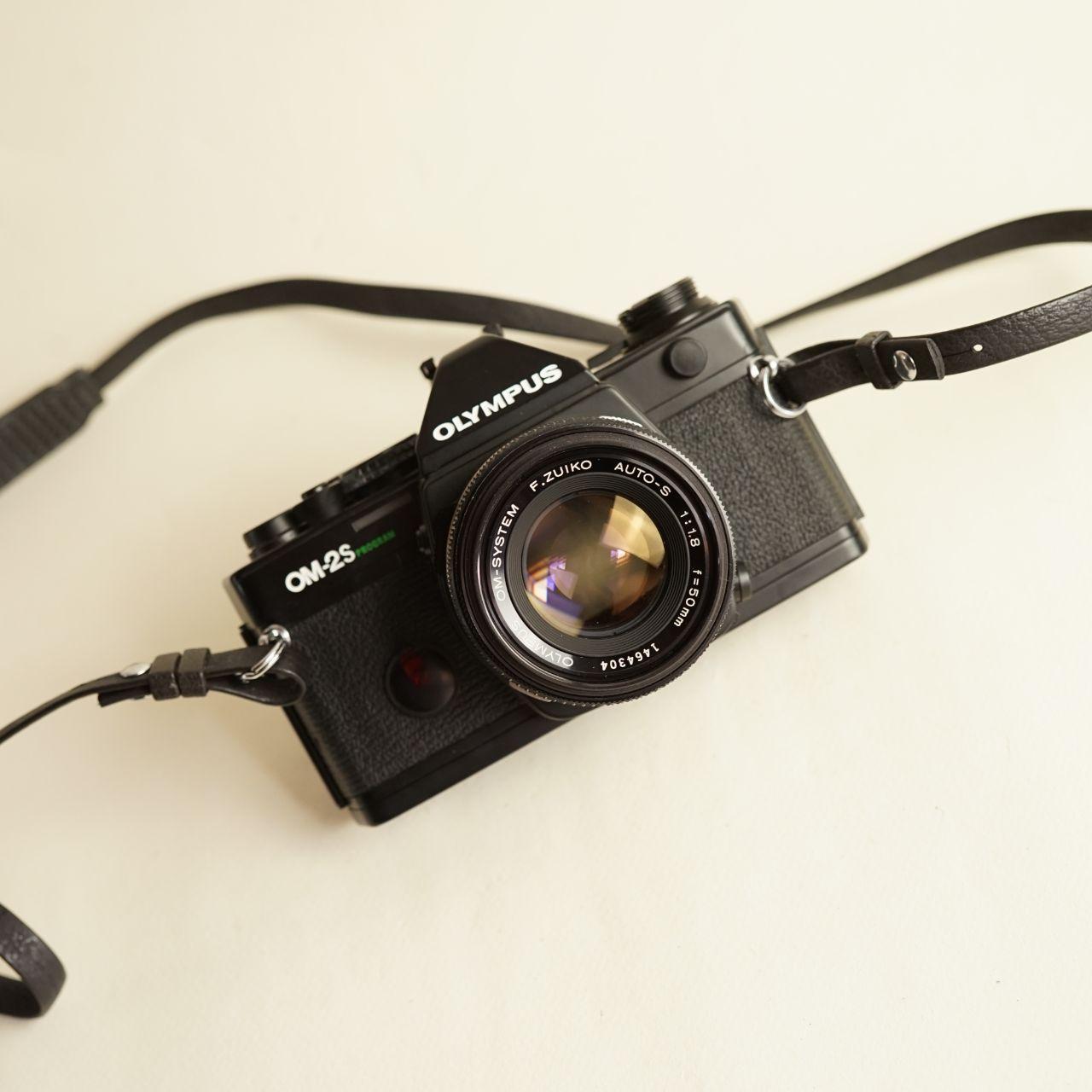 Olympus OM-2S Program Film Camera | 35mm SLR | Tested & Working | Black
