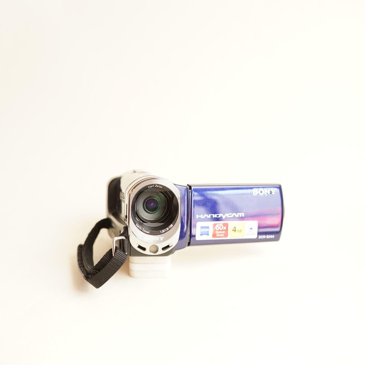 Sony Handycam DCR-SX44 Digital Camcorder | Tested & Working | Blue