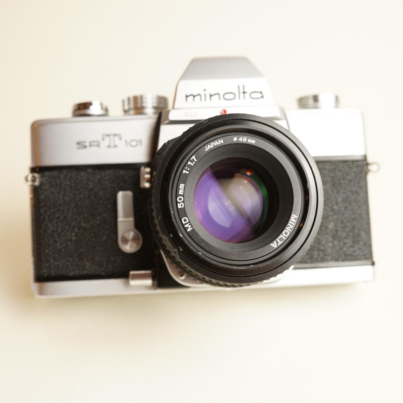 Minolta SRT101 | 35mm SLR Film Camera | Silver