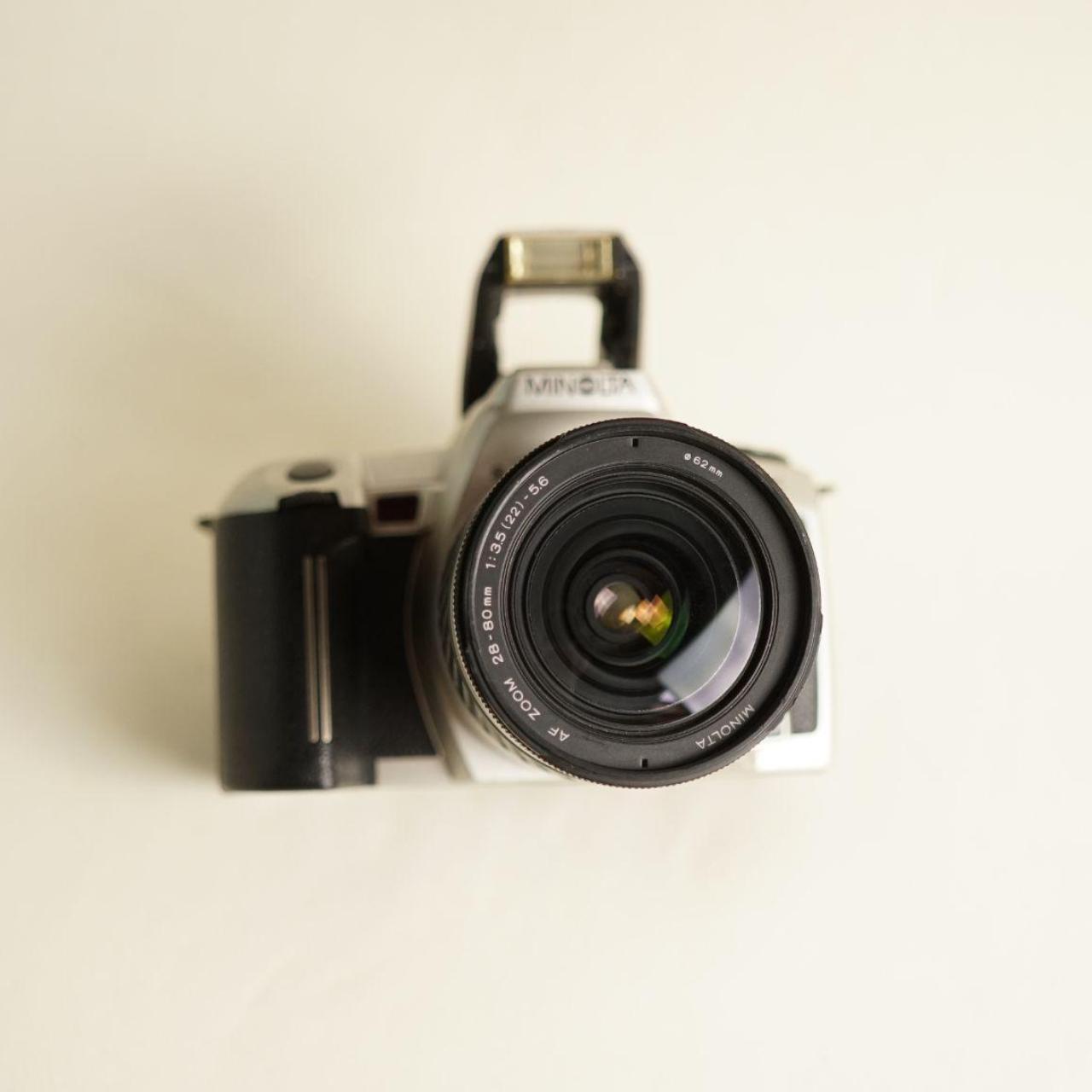 Minolta 505si Super 35mm SLR Film Camera | Tested & Working | Silver & Black