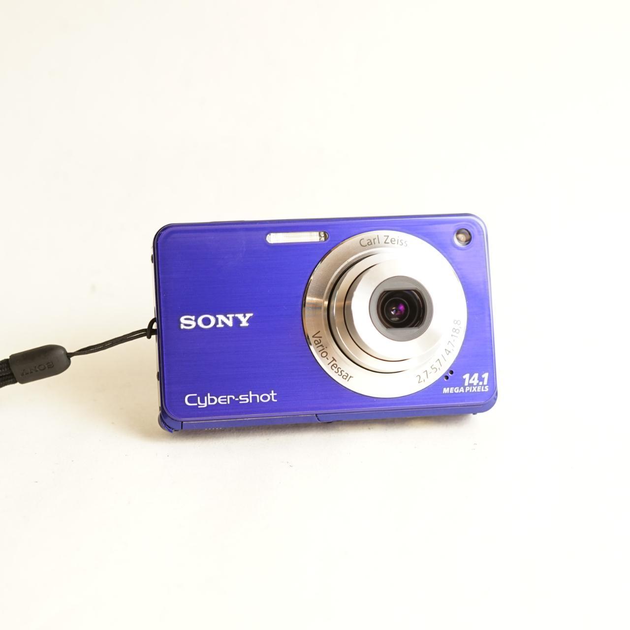 Sony Cyber-shot DSC-W560 Digital Camera | 14.1MP | Tested & Working | Blue