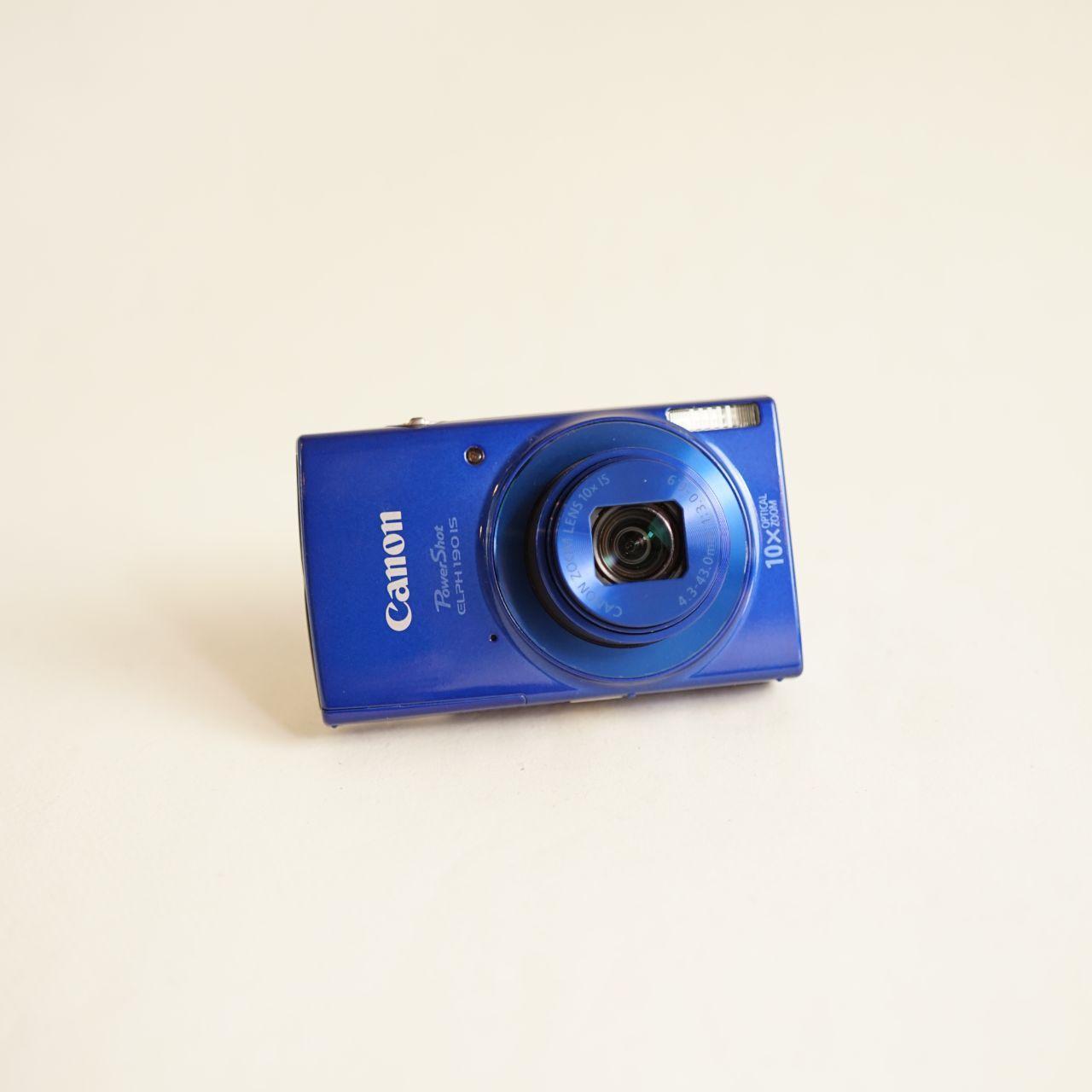 Canon PowerShot ELPH 190 HS Digital Camera | 20.0MP | Tested & Working | Blue