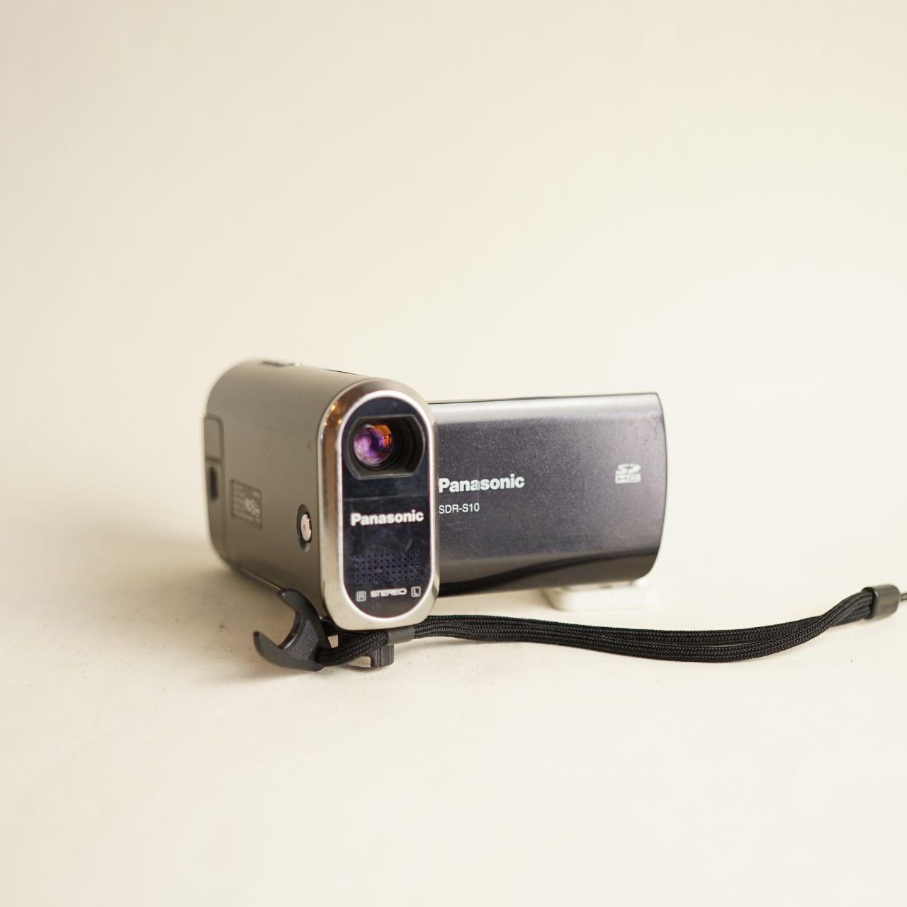 Panasonic SDR-S10 Digital Camcorder | Tested & Working | Black