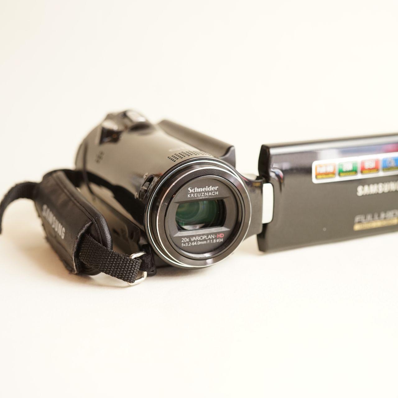 Samsung HMX-H200BP Camcorder | Full HD 1080p | Tested & Working | Black