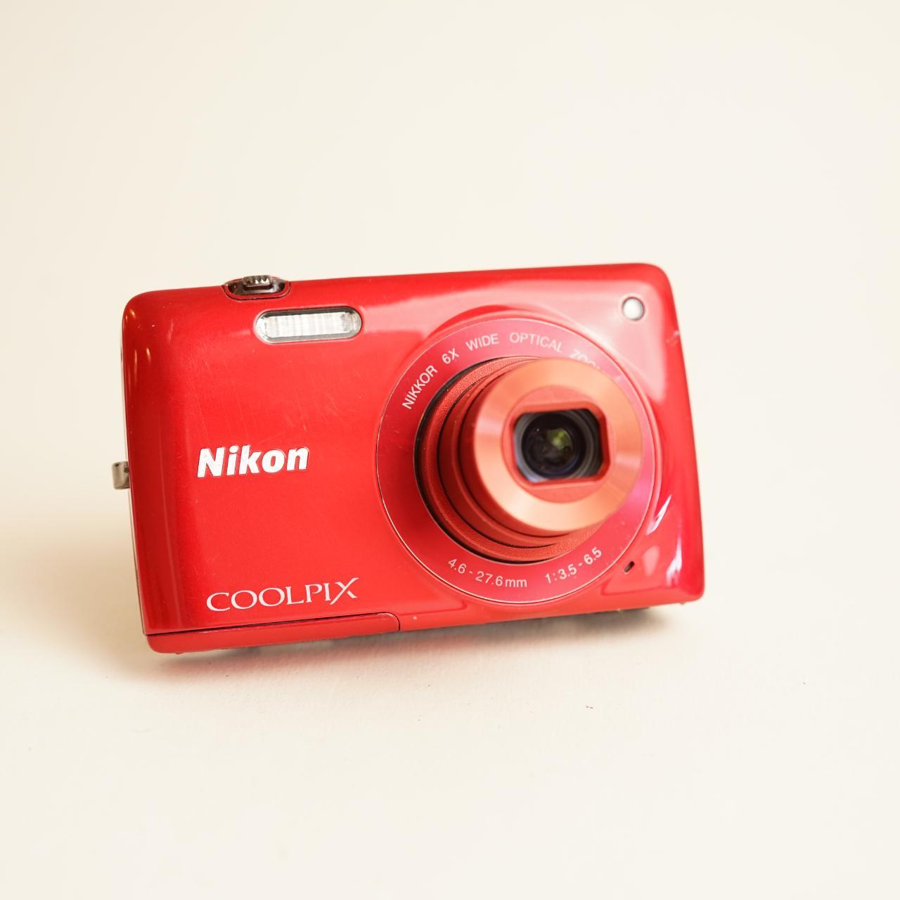 Nikon Coolpix S4300 Digital Camera | 16.0MP | Tested & Working | Red