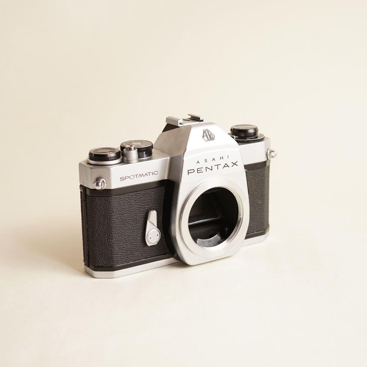 Asahi Pentax Spotmatic SP II Film Camera | 35mm SLR | Body Only | FULL CLA | Silver & Black