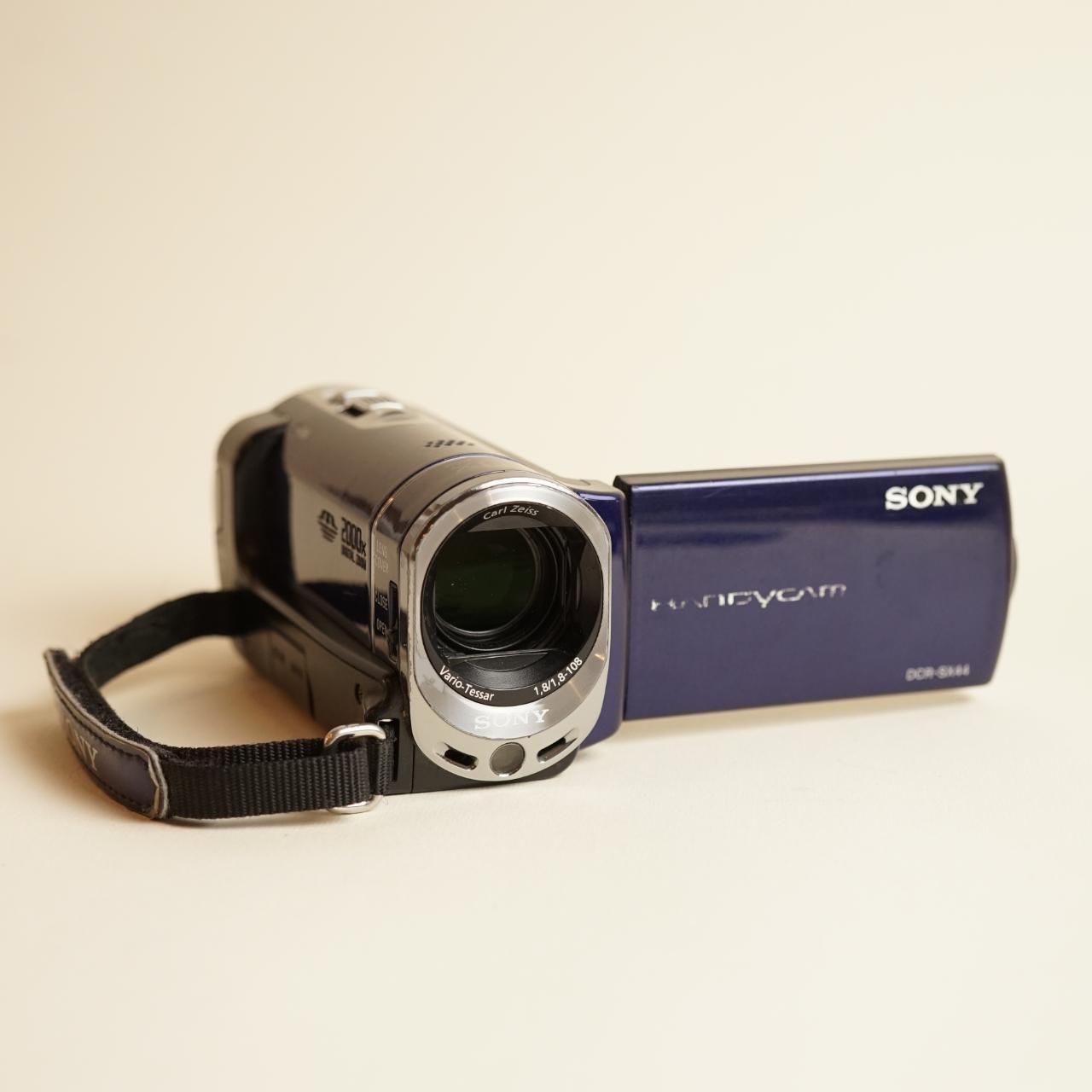 Sony Handycam DCR-SX44 Digital Camcorder | SD Video | Tested & Working | Blue