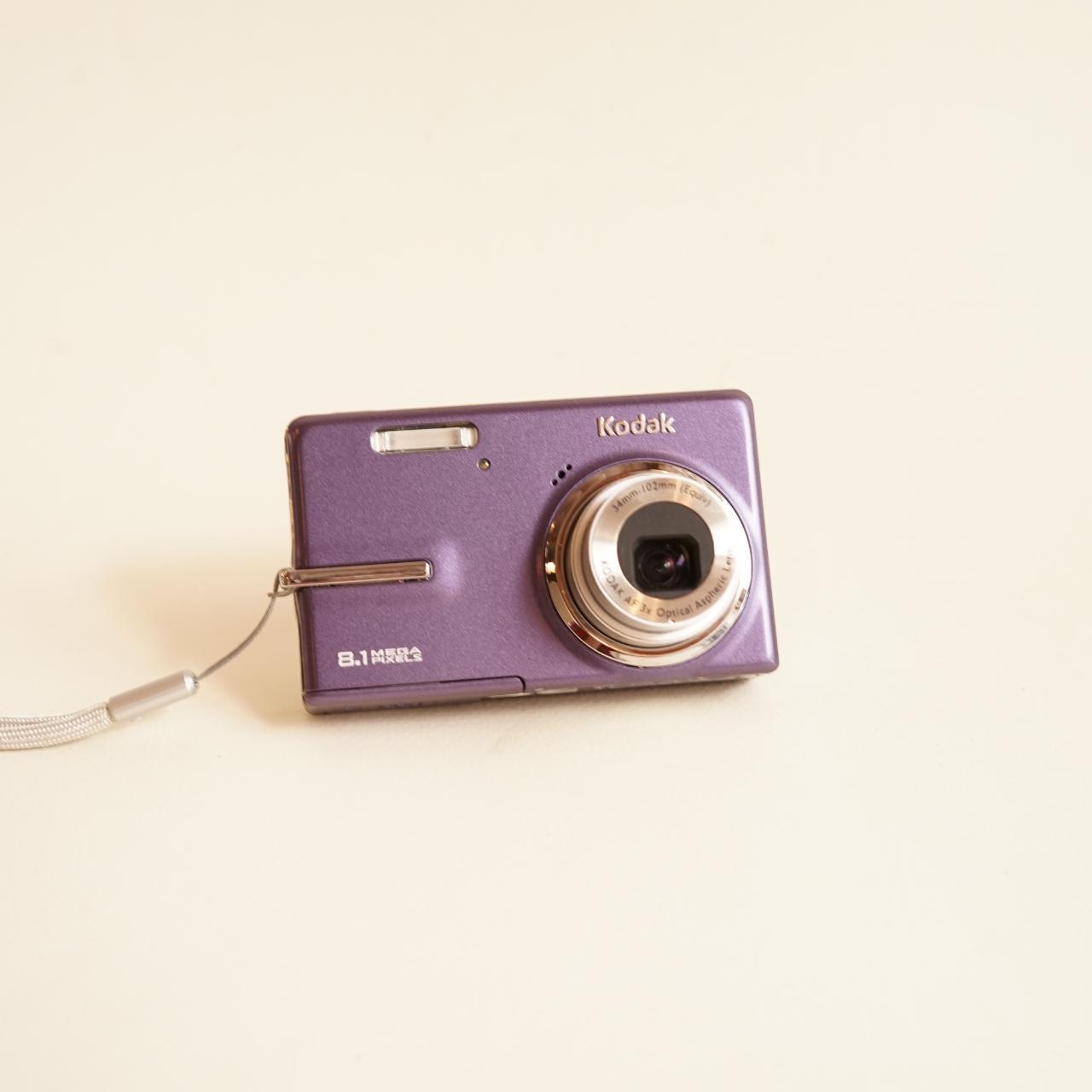 Kodak EasyShare M893 IS Digital Camera | 8.1MP | Tested & Working | Purple
