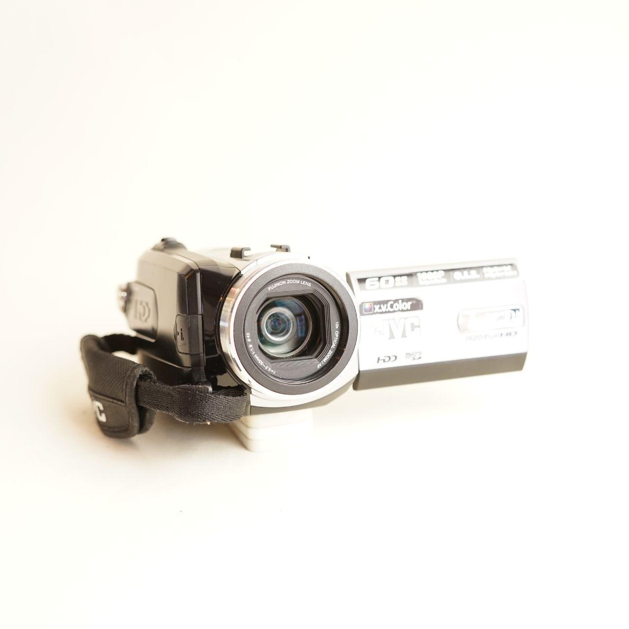 JVC Everio GZ-HD5U Digital Camcorder | Tested & Working | Grey