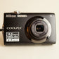 Nikon CoolPix S3000 Digital Camera | 12MP | Tested & working | Black