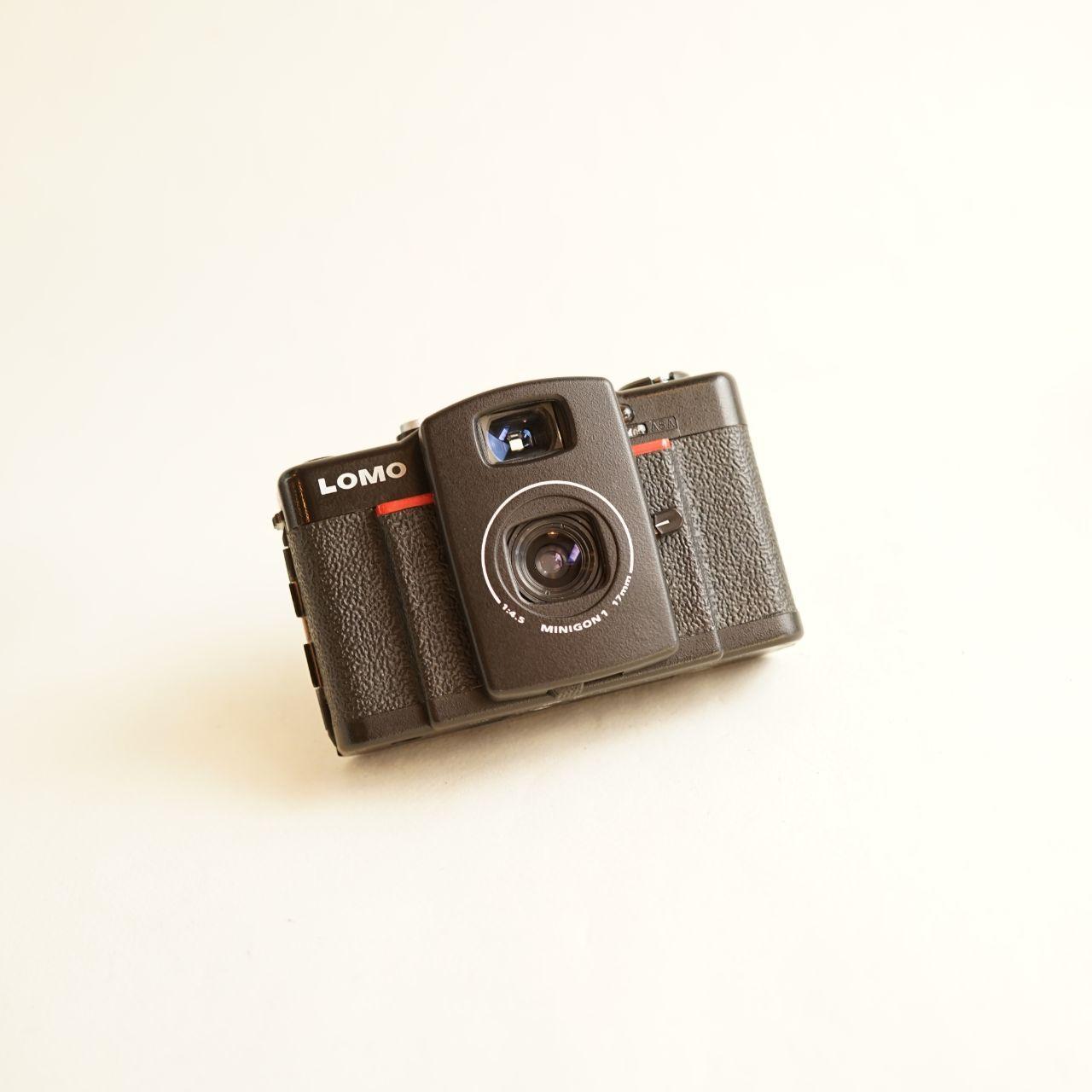 Lomography LC-Wide Film Camera | 35mm Point & Shoot | Tested & Working | Black