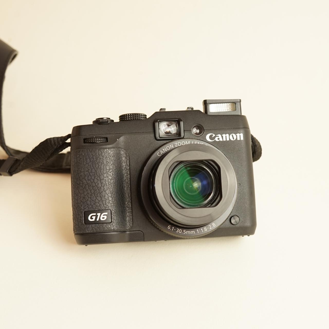 Canon PowerShot G16 Digital Camera | 12.1MP | Tested & Working | Black
