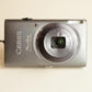 Canon PowerShot ELPH 130 IS Digital Camera | 16MP | Test & Working | Silver