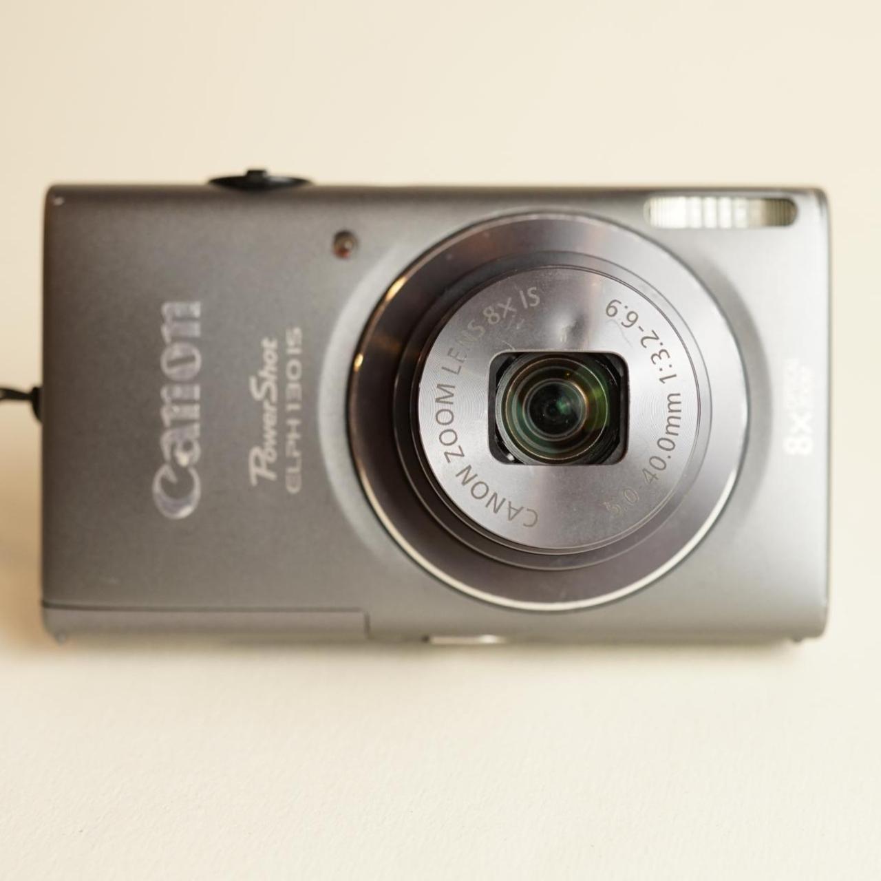 Canon PowerShot ELPH 130 IS Digital Camera | 16MP | Test & Working | Silver